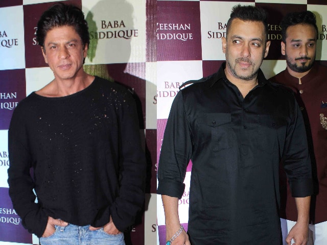 About Last Night: Shah Rukh, Salman Khan at Baba Siddique's Iftaar Party