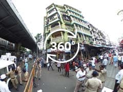 360 Degree View Of Crowds In Mumbai, Just Before Iftaar