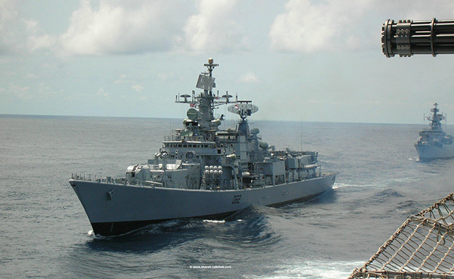 India, Singapore Navies Head Home After South China Sea War Games