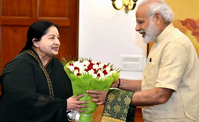 Jayalalithaa Raises NEET, Jallikattu Issue In Meeting With PM Modi