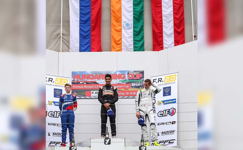 Jehan Wins in Hungary; Takes Lead in  Formula Renault 2.0 NEC Series