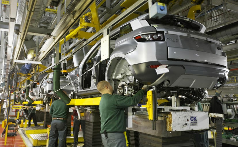 jlr manufacturingat halewood evoque line