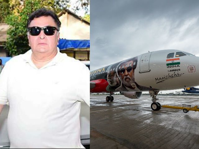 Rishi Kapoor is as Intrigued by Rajinikanth's <i>Kabali</i> Plane as You Are