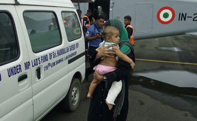 9-Month-Old Breaks A Leg In Lakshadweep, Navy To The Rescue
