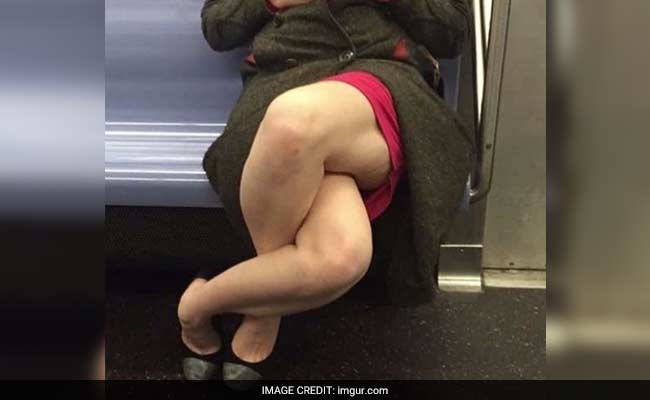 New York Woman's Incredibly Complex Pose Goes Viral. Care to Try it?