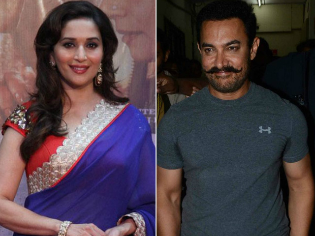 When Madhuri Dixit 'Chased' Aamir Khan With a Hockey Stick