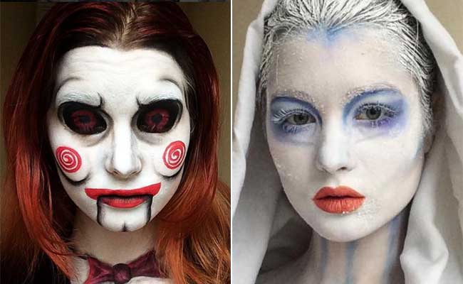 She Transforms Her Face Into Weird And Wonderful Artwork Using Make-Up