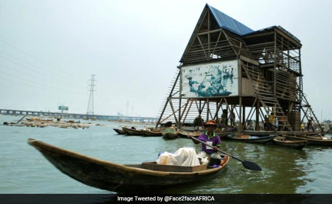 Lagos Floating School Demolishes In Heavy Rains
