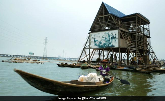 Lagos Floating School Demolishes In Heavy Rains