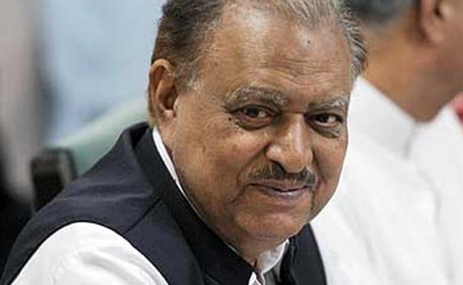 India 'Running Away' From Talks, Says Pak President Mamnoon Hussain