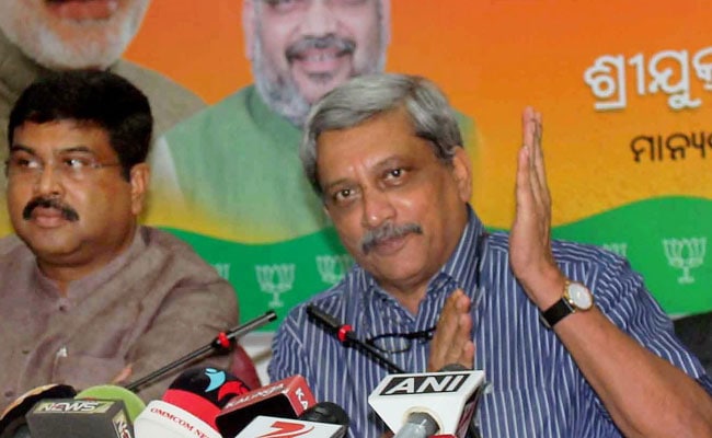 Attack On Union Ministers In Odisha 'Planned Action' By BJD: Manohar Parrikar