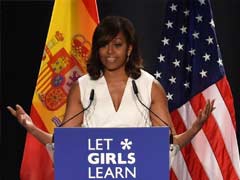 US First Lady Urges Spanish Women To Promote Girls' Learning