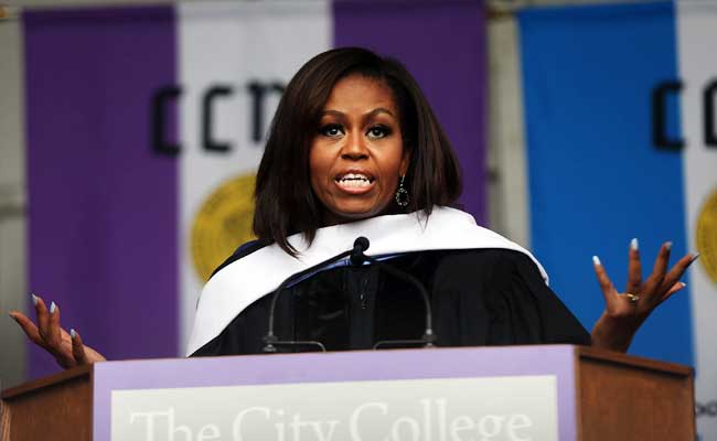 Michelle Obama Joins Anti-Trump Bandwagon; Says US Doesn't Build Wall