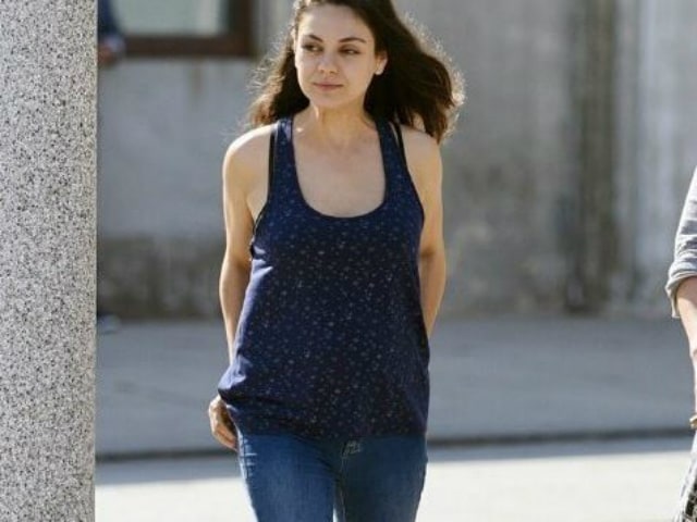 Mila Kunis Spotted With a Baby Bump