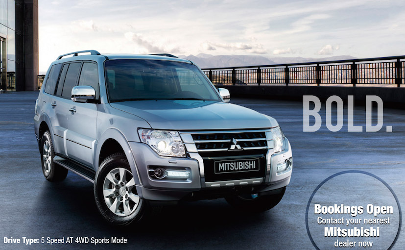 Mitsubishi to Re-Launch Montero SUV in India; Bookings Open