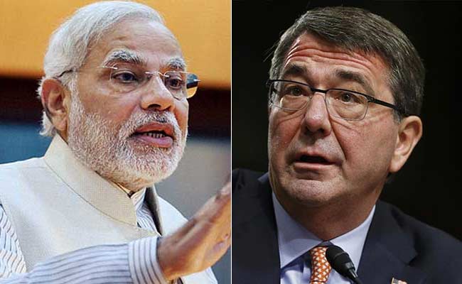 Ashton Carter To Discuss India's Position As 'Major Defence Partner'