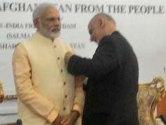 Prime Minister Narendra Modi Awarded Afghanistan's Top Civilian Honour