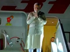 PM Narendra Modi Arrives In Switzerland
