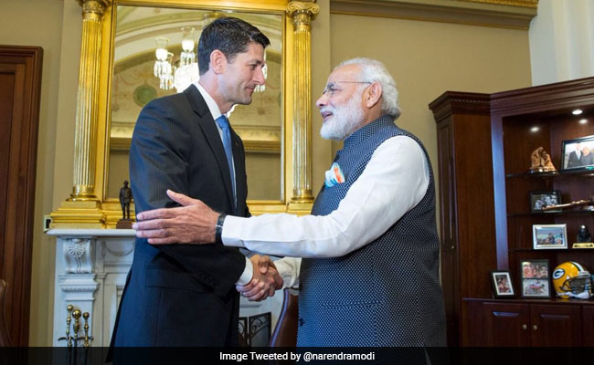Indian Government Is Going To Be America's 'Great Ally': Paul Ryan