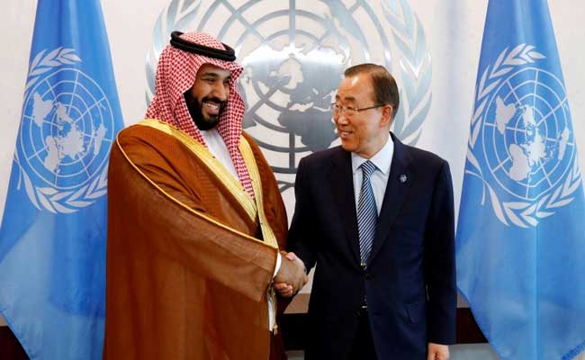 Saudi Deputy Crown Prince Meets UN Chief, Says 'I'm Not Angry'