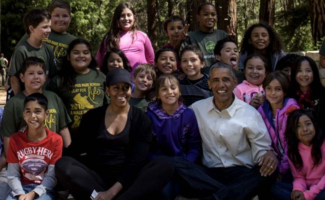 Barack Obama Extols US National Parks In Picture Perfect Social Media Moments