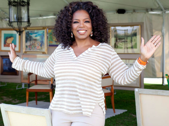 Oprah Winfrey Pledges $1 Million at Charity Luncheon. Audience = Stunned