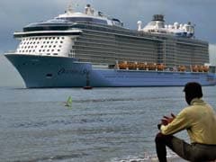 Mega Luxury Cruise 'Ovation Of The Seas' Calls At Cochin Port