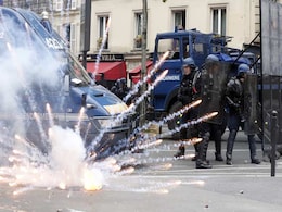 French Government Bans Union Demonstration In Paris French Government Bans Union Demonstration In Paris