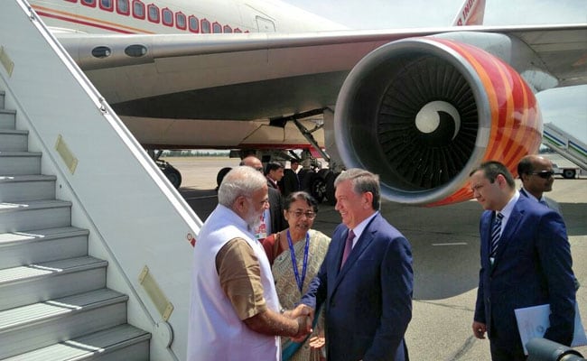 PM Modi Arrives In Uzbekistan For Shanghai Cooperation Organisation Summit