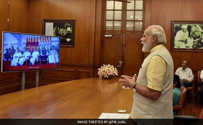 PM Modi, Lankan President Inaugurate Stadium Renovated By India In Jaffna