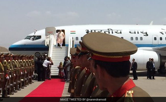 PM Modi arrives in Afghanistan, To Inaugurate Afghan-India Friendship Dam