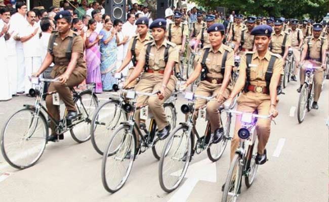 In Chennai, Police Returns To Patrolling On Bicycles To Beat Crime