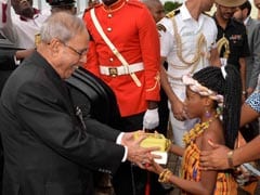 Pranab Mukherjee Becomes First Indian President To Visit Ghana