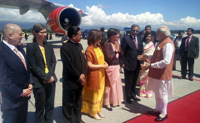 Prime Minister Narendra Modi Leaves For US From Switzerland