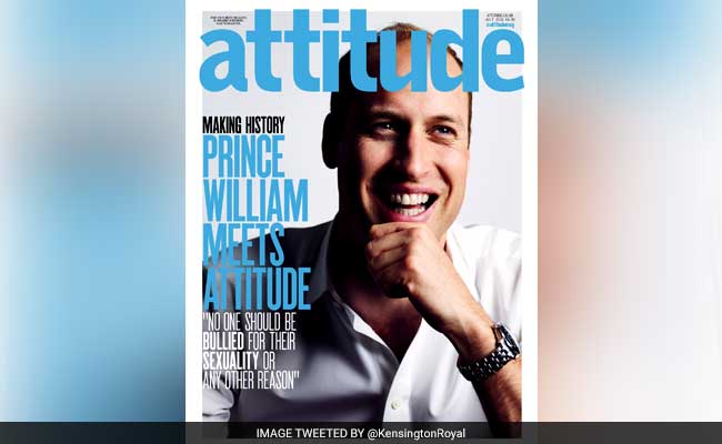 Prince William Appears On The Cover Of UK Gay Magazine