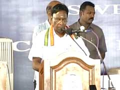 V Narayanasamy Sworn-In As Puducherry Chief Minister, Dismisses Protest Reports