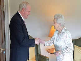 'I'm Still Alive' Jokes Queen Elizabeth On North Ireland Visit 'I'm Still Alive' Jokes Queen Elizabeth On North Ireland Visit