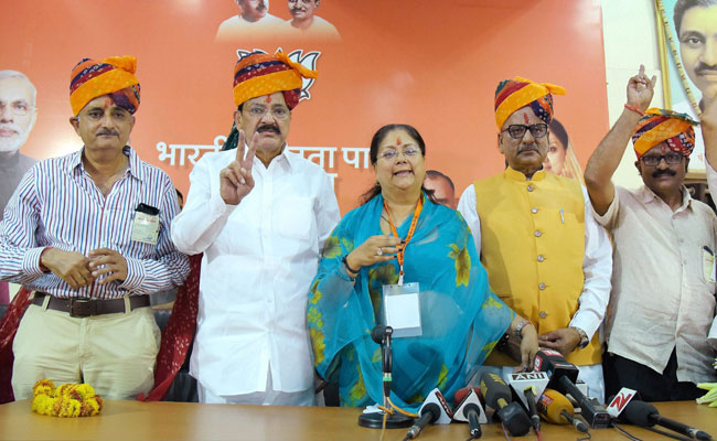 BJP Wins All 4 Rajya Sabha Seats In Rajasthan, Kamal Morarka Defeated