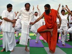 As Ramdev Leads, Over 30,000 Rehearse For International Yoga Day