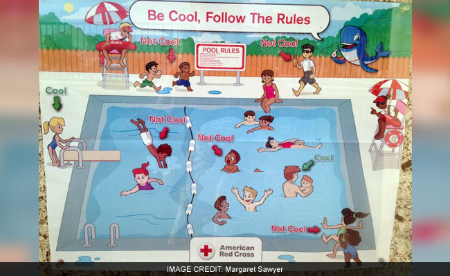 'Racist' Pool Safety Poster Prompts Red Cross Apology