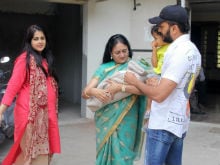 Riteish Deshmukh, Genelia and Riaan Bring the Baby Home