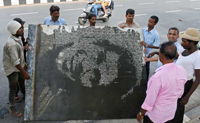 After BMC Notice, Art Work On Sachin Tendulkar Removed From Marine Drive