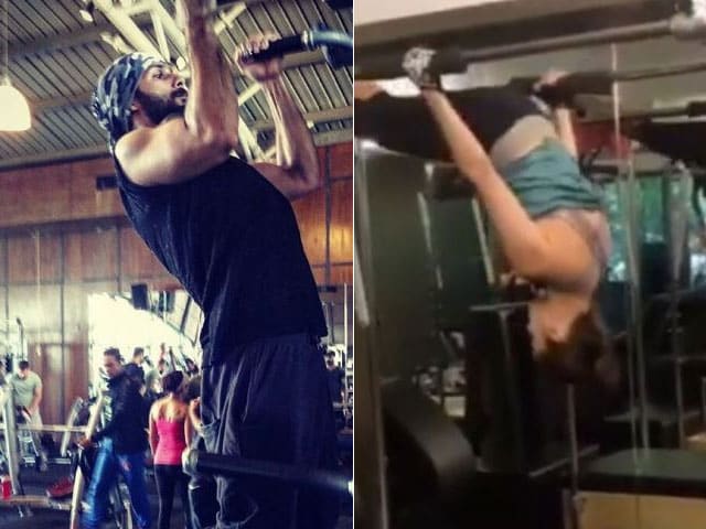Shahid Kapoor, Alia Bhatt's Workout Videos. Go on, Head to the Gym