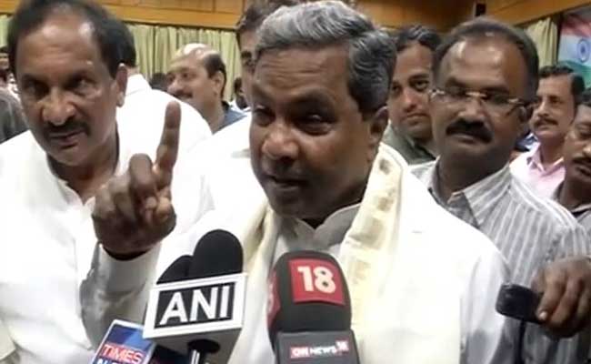 Siddaramaiah Rules Out CBI Probe In Suicide Case Involving Minister