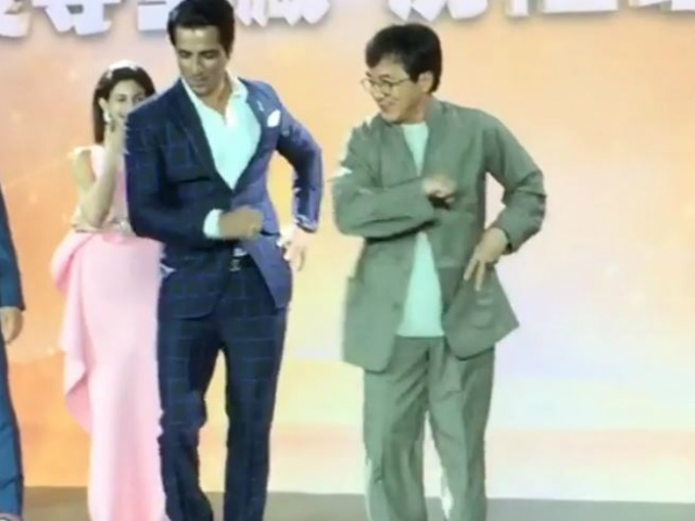 The Moment When Jackie Chan and Sonu Sood Danced Like Nobody's Watching