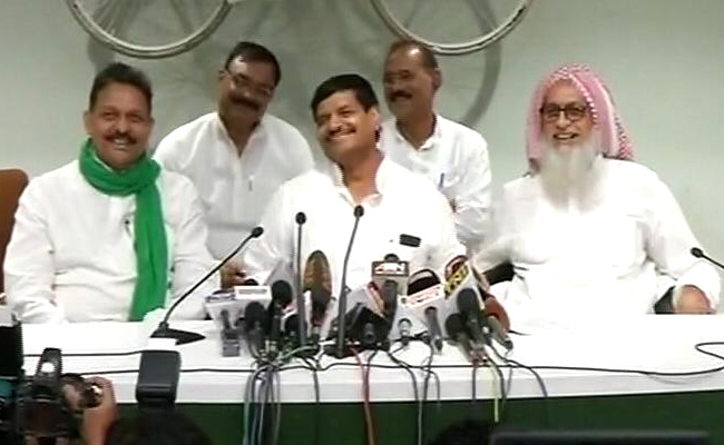 Jailed Politician Mukhtar Ansari's Quami Ekta Dal Merges With Samajwadi Party