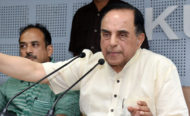 Cautiously Assess South China Sea Ruling: Subramanian Swamy To Government