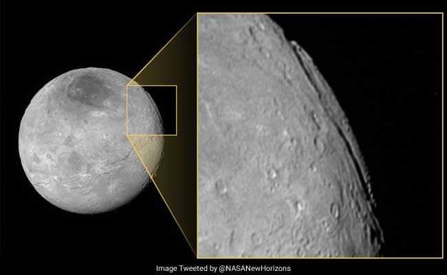 NASA Spots 'Super Grand Canyon' On Pluto's Moon