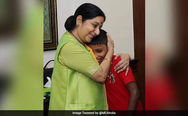 'Welcome Home Sonu': Sushma Swaraj To Boy Who Was Traced in Bangladesh