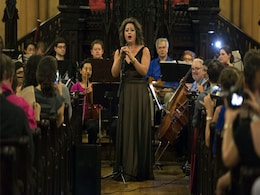 Syrian Opera Singer Performs With US Refugee Orchestra Syrian Opera Singer Performs With US Refugee Orchestra